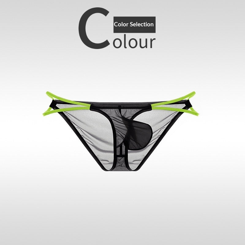 Ultra-thin Ice-silk Mens Briefs With A Slimming Waistband