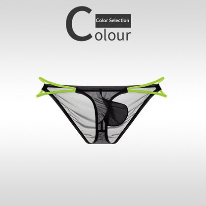 Ultra-thin Ice-silk Mens Briefs With A Slimming Waistband