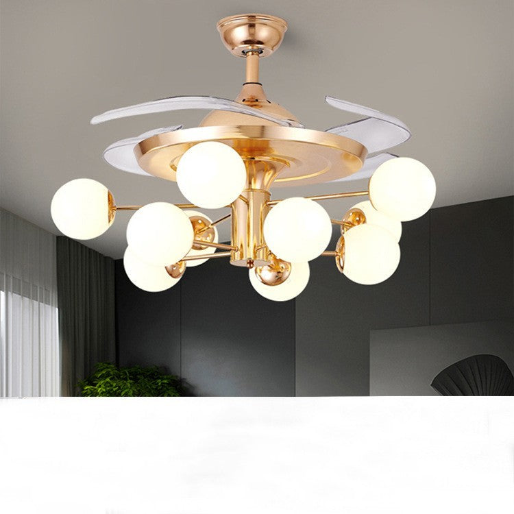 Nordic Ceiling Fans With LED Light Remote Control