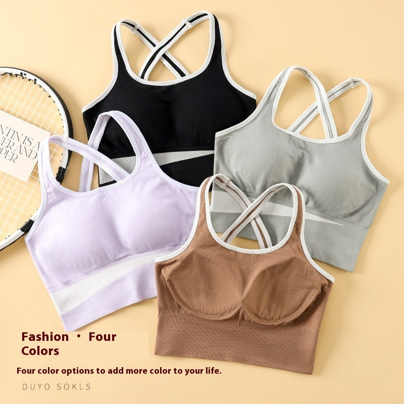 C it all Wire-Free Shockproof Sports Bra - Full Cup Running Bra