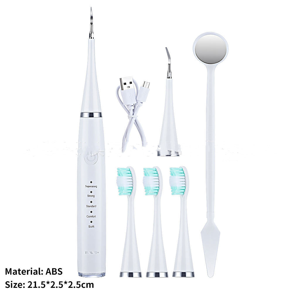 Electric Toothbrush Dental Calculus Remover Teeth Cleaning High Frequency Electric Household Teeth Cleaner Teeth Washing Artifact