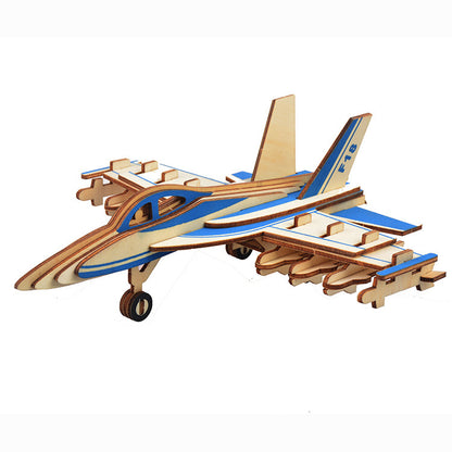 Amphibious Bomber Puzzle Assembly Toy 3D