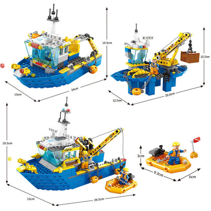 Jouets d'assemblage scientifique et éducatif