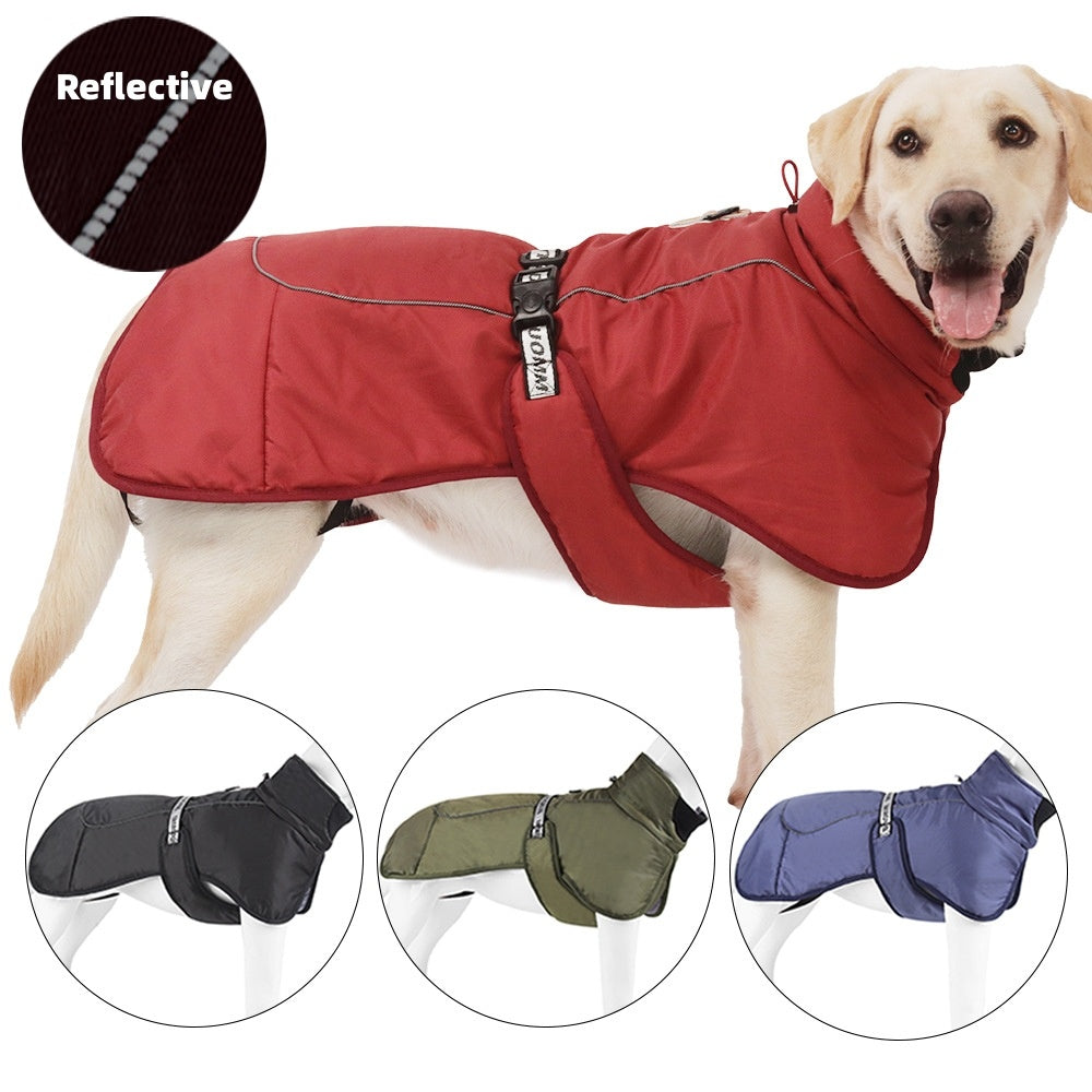 Vêtements pour chiens, Style cape, épais et chaud, vêtements de maintien au chaud pour animaux de compagnie, avec chaleur réfléchissante, fournitures pour animaux de compagnie, nouvelle collection