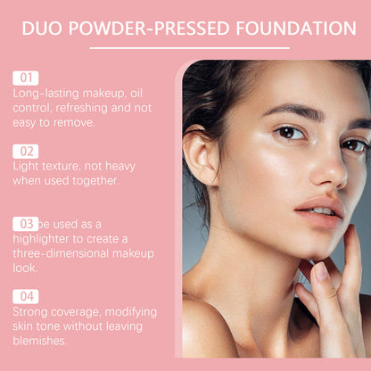 Makeup Setting Light And Thin Fit Delicate Mist Sense Makeup Effect Makeup Supplement Portable Concealer Powder
