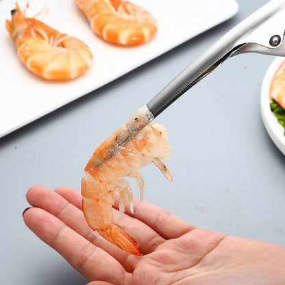 Éplucheur de crevettes, appareils de cuisine portables en acier inoxydable, Deveiner de crevettes, homard, fournitures de cuisine pratiques, outils de couteaux de pêche