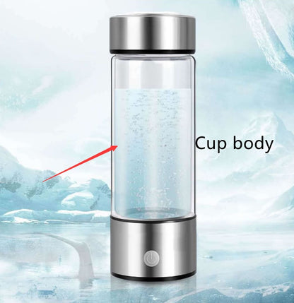 Uppgraderad Health Smart Hydrogen Water Cup Vattenmaskin Live Hydrogen Power Cup