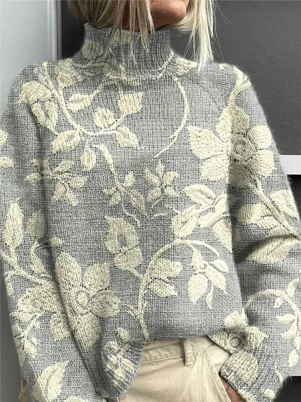 New Christmas Abstract Printing Casual Cloak Coat Cardigan