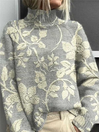 New Christmas Abstract Printing Casual Cloak Coat Cardigan