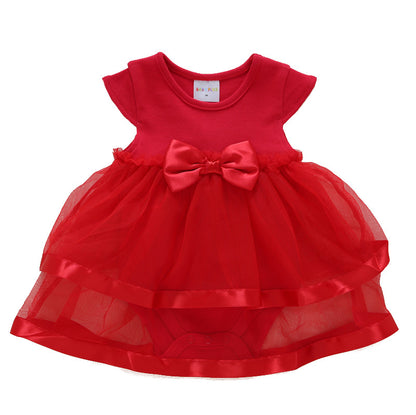 Nouvelle robe de princesse d'anniversaire pour bébé fille