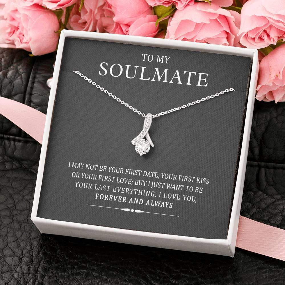 Pendentif de la saint-valentin, collier classique assorti avec tout, cadeau de fête des mères pour femmes