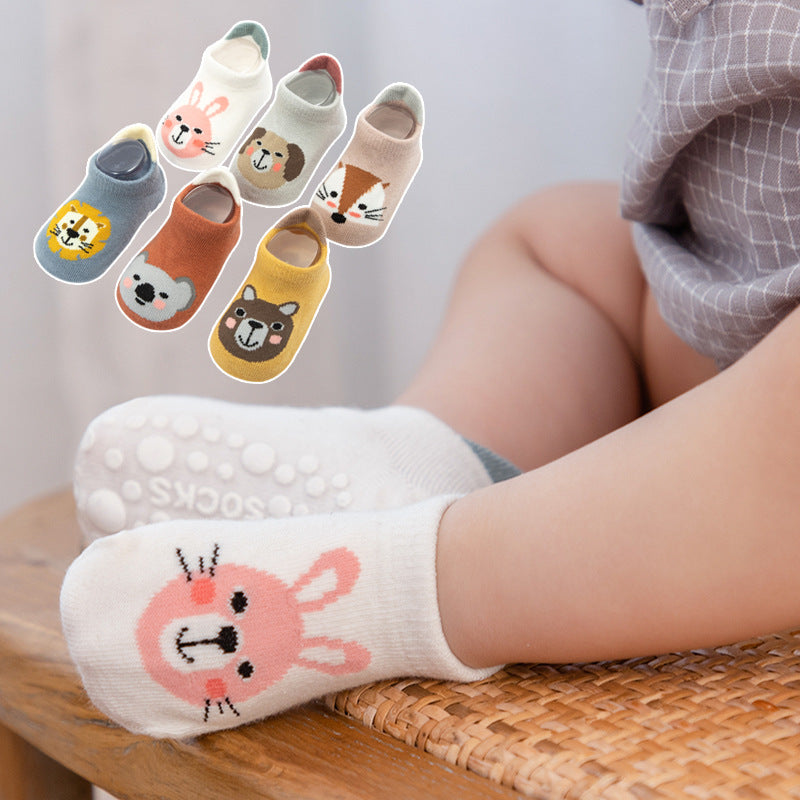 Three-dimensional Low Help Floor Socks Little Children's Socks