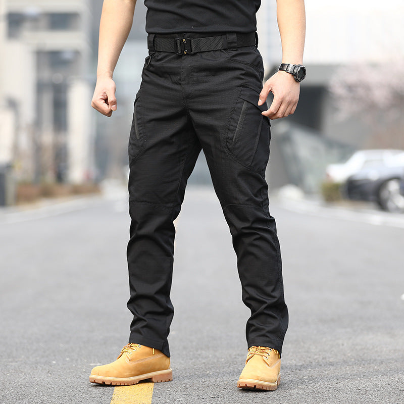 Loose Multi-pocket Pants Overalls Multi-pocket Outdoor Military Fans
