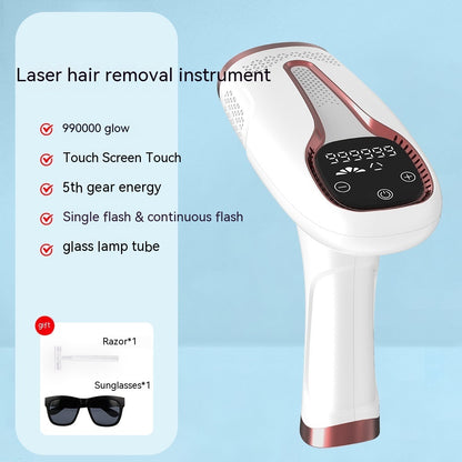 Household Underarm Hair Removal Instrument - White Automatic/Manual System