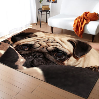 Home Decor Animal Deer Large Carpet Non-slip Mat