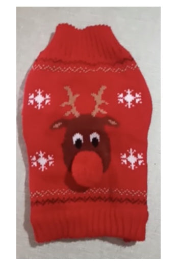 Christmas Pet Sweater Winter Keep Warm