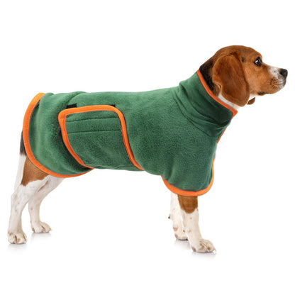 Peignoir pour chien, manteau de séchage pour animaux de compagnie, serviette de plage absorbante en microfibre pour grands, moyens et petits chiens, chats, séchage rapide