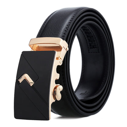 Men's Automatic Buckle Business Trouser Belt - Professional Efficiency