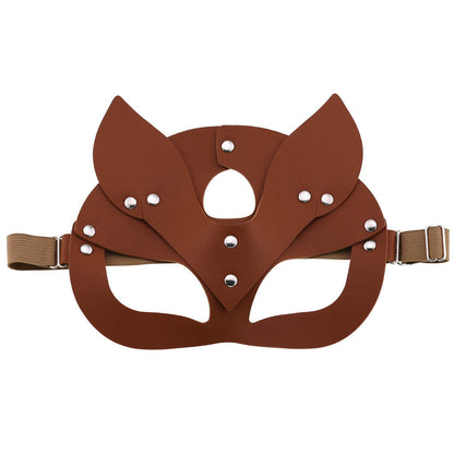 Creative Leather Sexy Prey Fox Ears Party Prom Mask