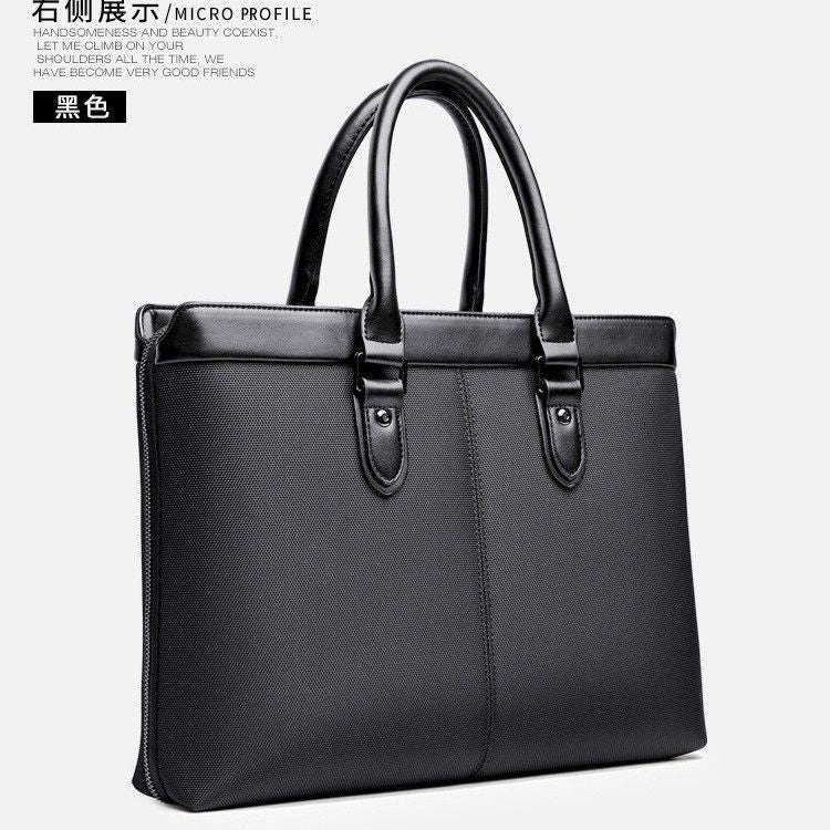 Office Handbag Portable Briefcase File Bag