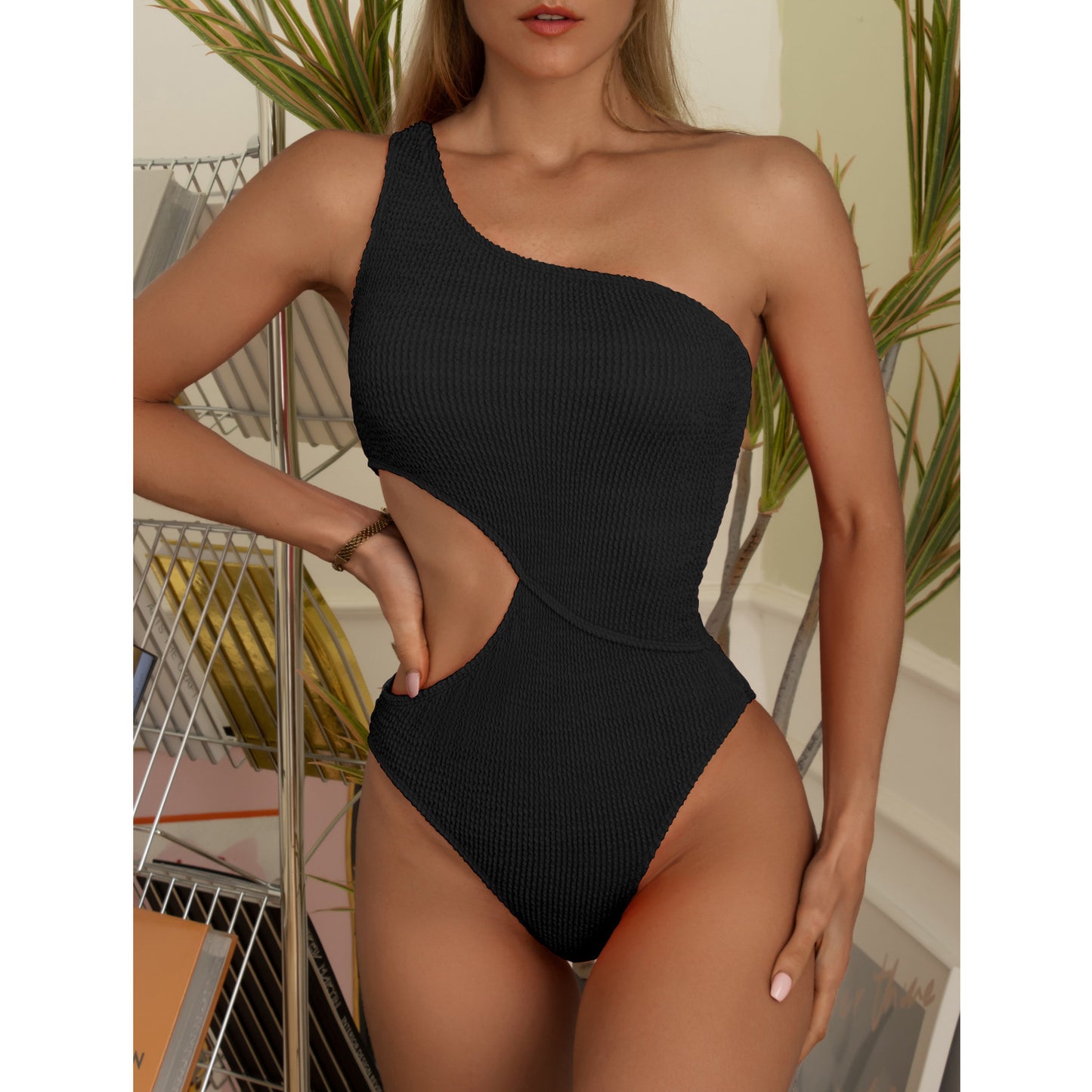 New European And American Swimsuit Women's Sexy One Piece Bikini