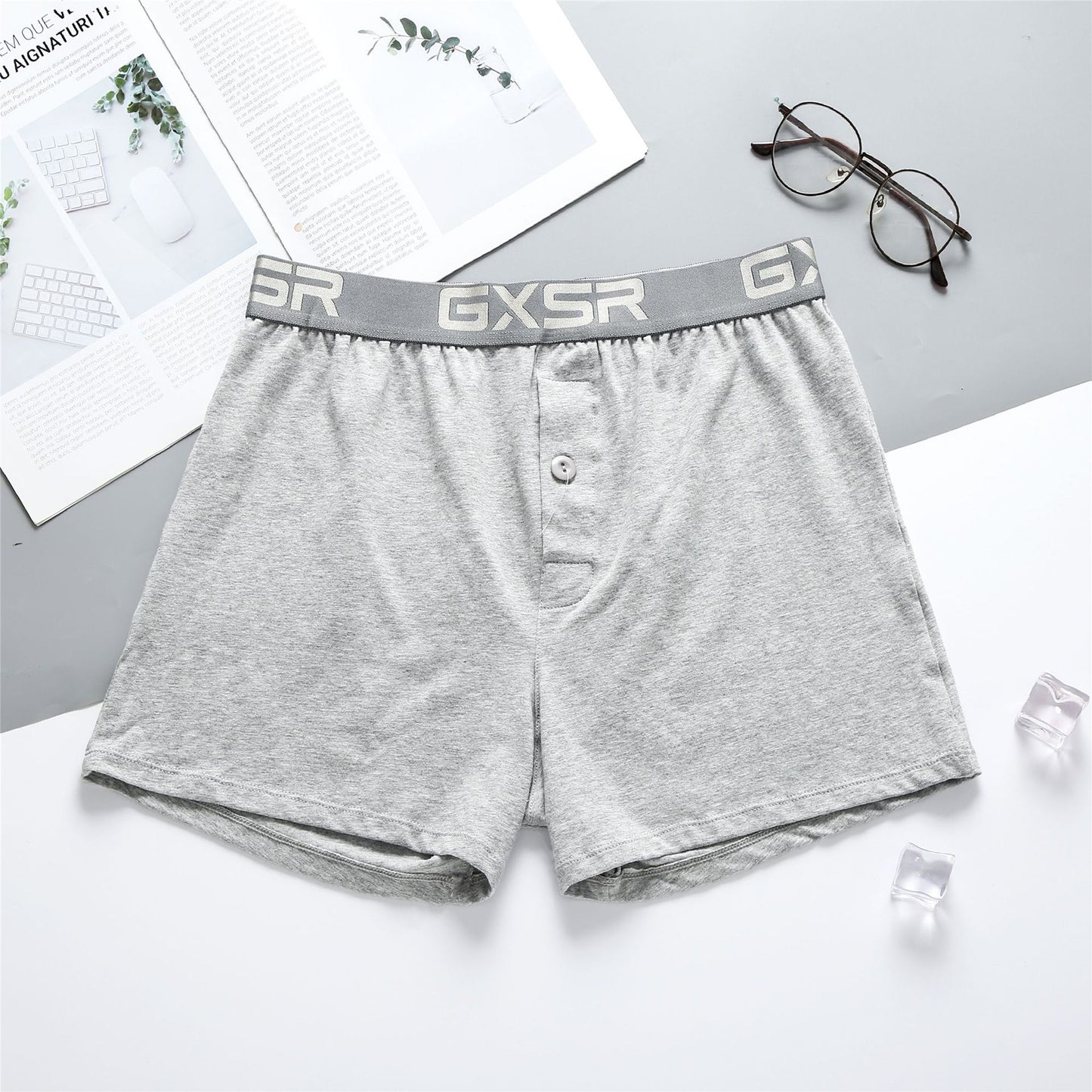 Men's Home Pants Low Waist Pure Cotton Breathable Underwear