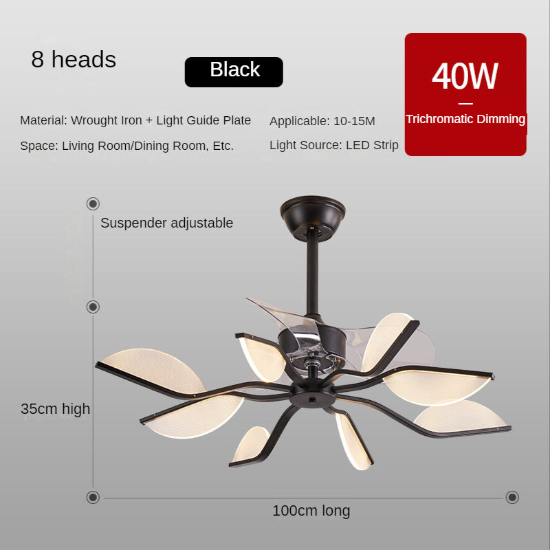 Nordic Fan Lamp Restaurant Ceiling Fan