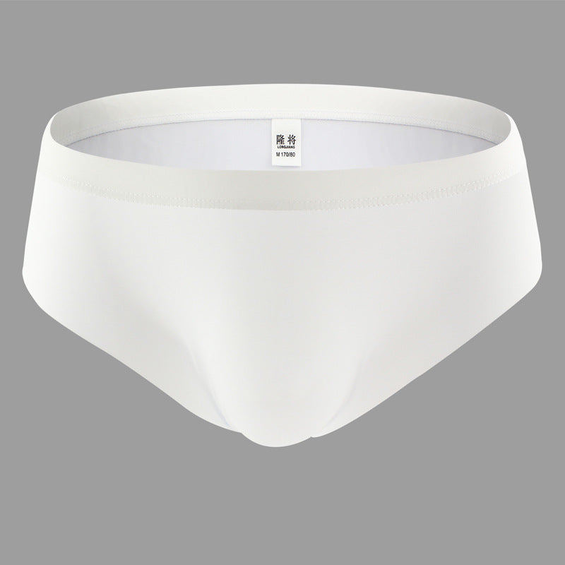 Sommar Seamless Ice Silk Underkläder Tunna Män