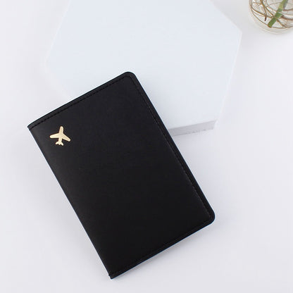 Leather Document Package Travel Protective Case Passport Case