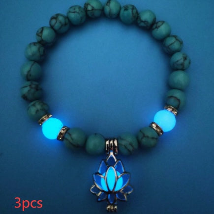 Brassard Energi Luminous Lotus Strand Pärla