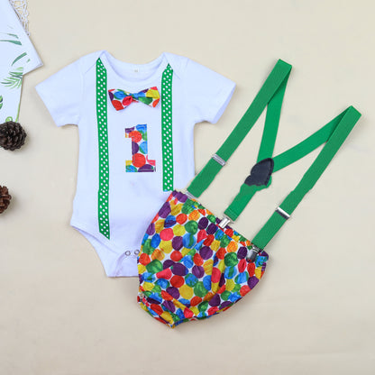Children's Clothing Summer Collection - Baby Romper Birthday Edition