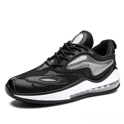 Summer Air Cushion Men's Shoes - Space Black/White