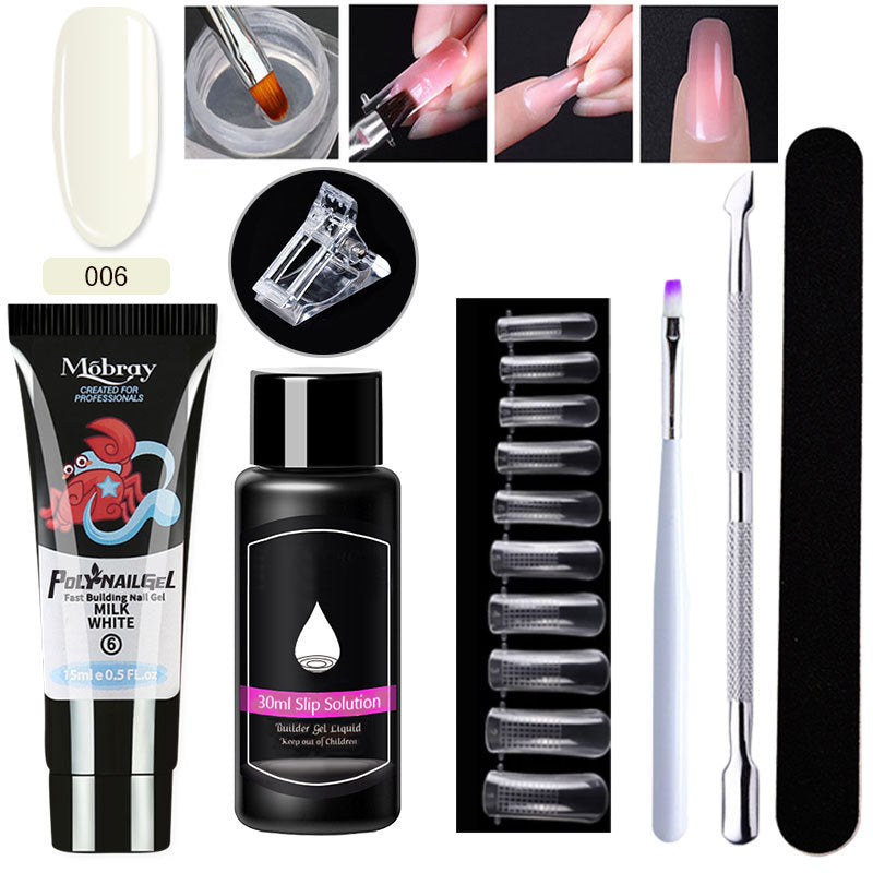 7-delad Nail Art Crystal Extender Set