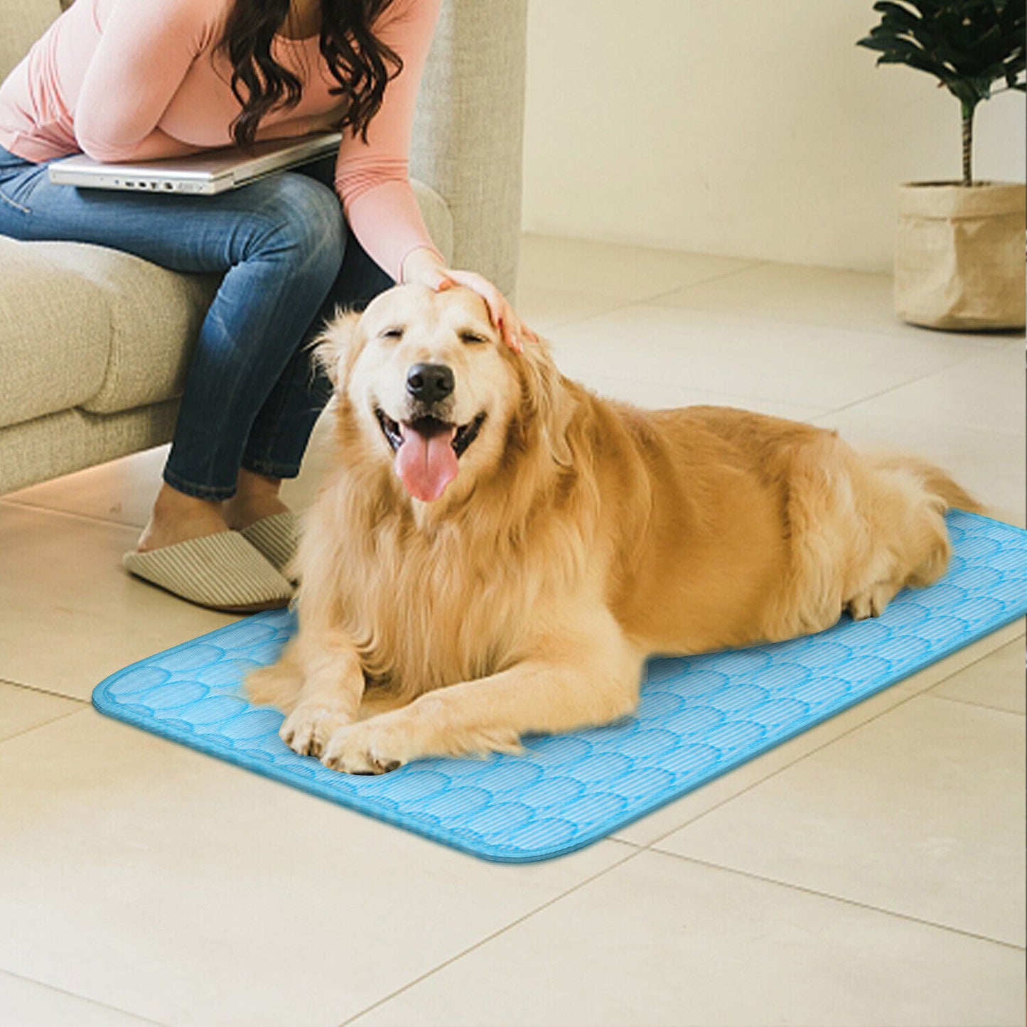 Kylmatta för husdjur Cool Pad Kudde Hund Katt Valp Filt för sommaren Sovsäng Hund Kylsäng Kylmatta för husdjur