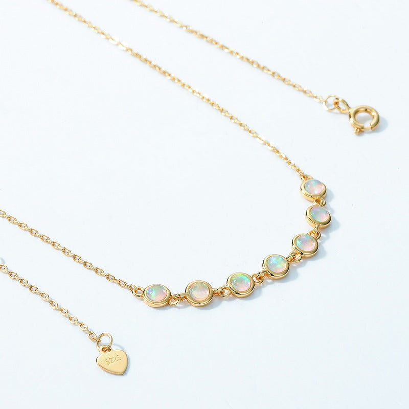Light Luxury S925 Silver Gold Plated Necklace
