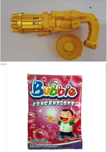 Barn leksaksbad leksaker Bubbelgummi maskin leksaker för barn plast maskin pistol leksaker