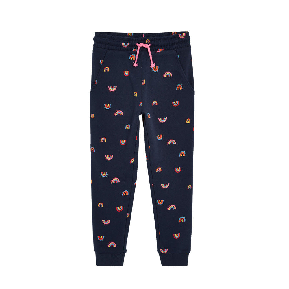 Children's Knitted Trousers Cartoon Sweater Trousers