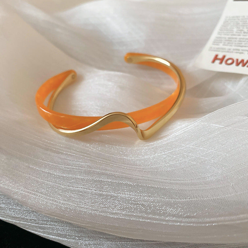 Metall Vit Skaldjursplatta Armband För Kvinnor Öppning Justerbar 2 Lager Design Ljus Lyxiga Kvinnliga Modesmycken Gåvor