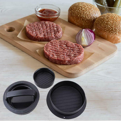 Burger Press Fylld Patty Maker Mold Slider LÄTT Hemlagad Hamburger Making Tool