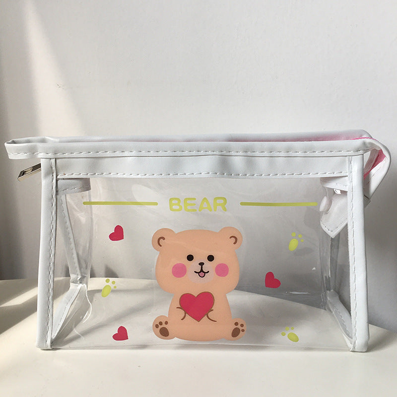 Bärbar Travel Clear Makeup Bag Organizer