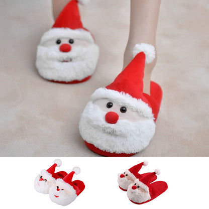 Santa Claus Home Children Cotton Shoes