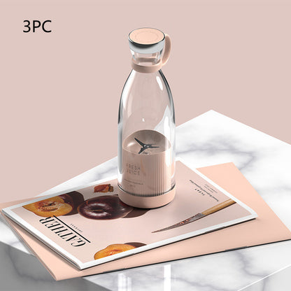 350ML Electric Juicer Blender Mixer | USB Rechargeable | 4 Stainless Steel 3D Blades - KitchenMasters