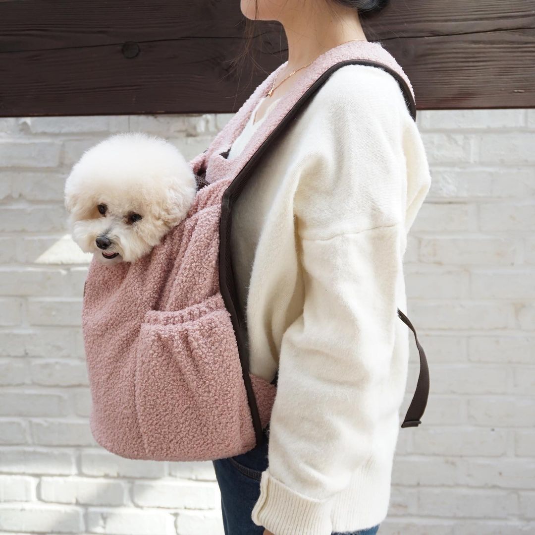 Sac à dos de transport de fournitures de voyage pour animaux de compagnie