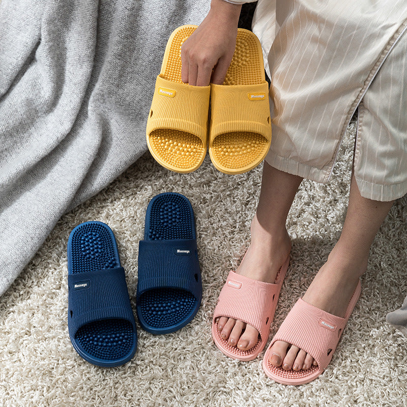 Home Bathroom Bathing Non-slip Soft Bottom New Sandals And Slippers Women