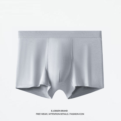 Antibacterial Crotch Plus Size Summer Breathable Thin Boys Boxer Briefs Heads