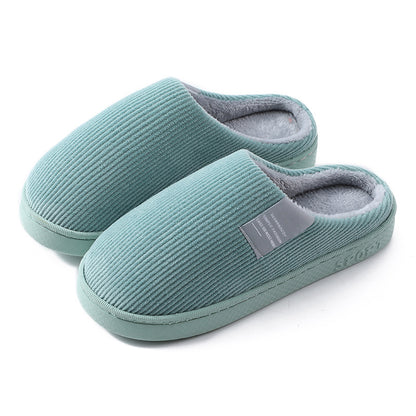 Corduroy Slippers For Women Home Shoes Men Women Couple