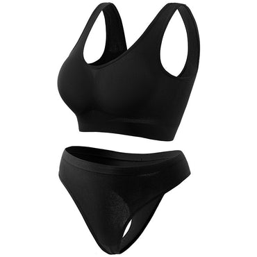 Yoga Underwear For Women Thin Small Breast Push Up