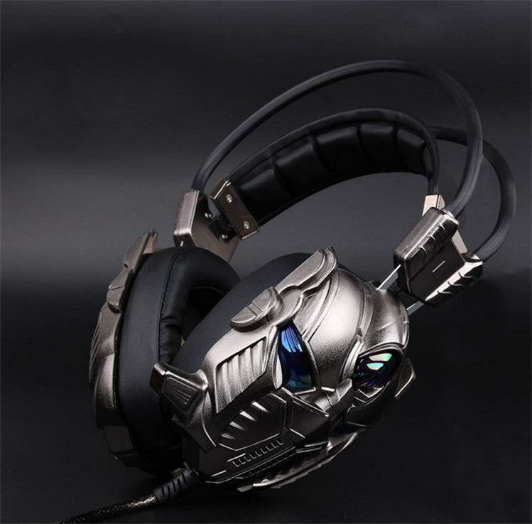 Professionellt spelheadset med högkvalitativt lysande spelvibration