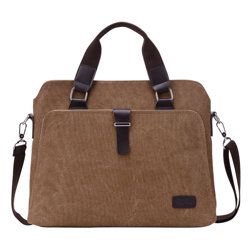 Tote Bag Men's Simple Briefcase Fashion Canvas