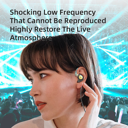 Nya KZ EDX Pro Hörlurar Bas Hörlurar In-Ear Monitor Hörlurar Sport Brusreducerande HIFI Headset